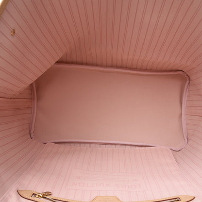 Louis Vuitton Damier Azur Neo Neverfull GM Rose Ballerine 5 of 12
