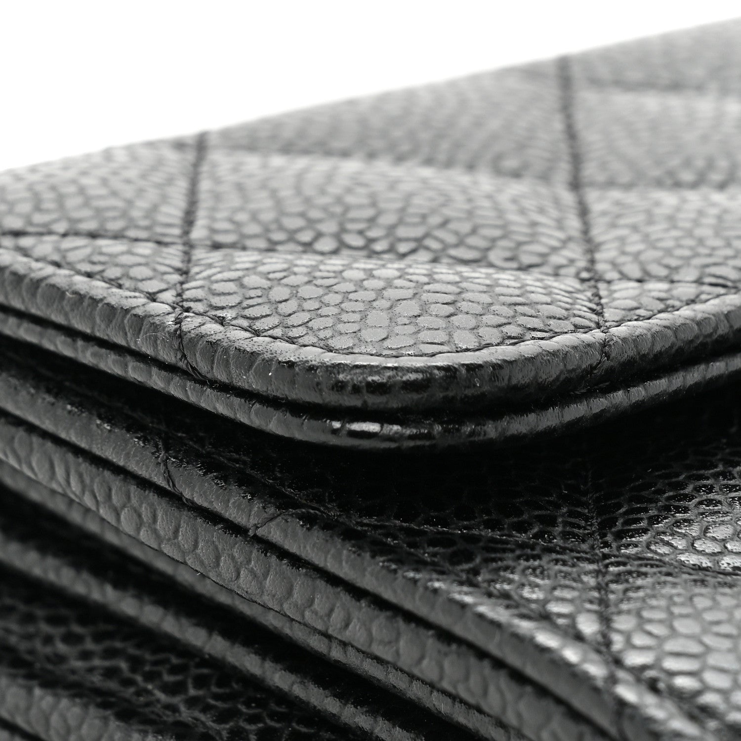 Chanel Caviar Quilted Large Flap Wallet Black 14 of 18