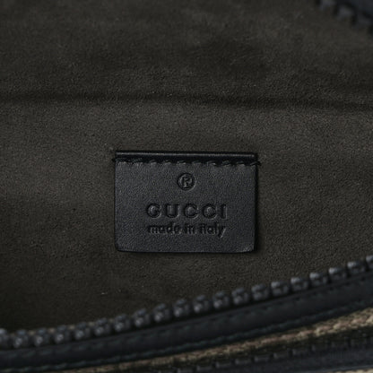 Gucci GG Supreme Monogram Belt Bag Black 6 of 12