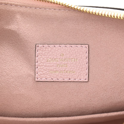 Louis Vuitton Empreinte Monogram Giant By The Pool Marshmallow Hobo PM Bouton De Rose 6 of 10