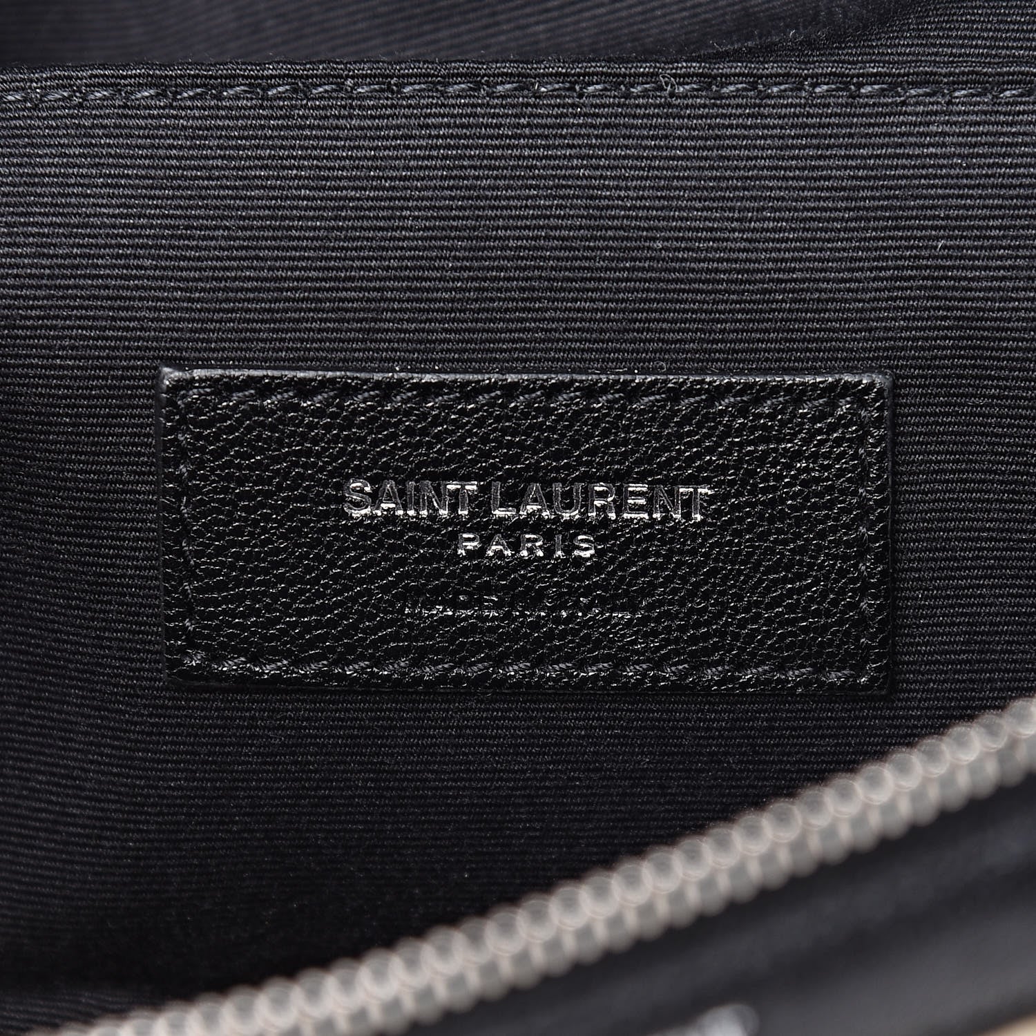 Saint Laurent Shearling Belt Bag Beige 6 of 9