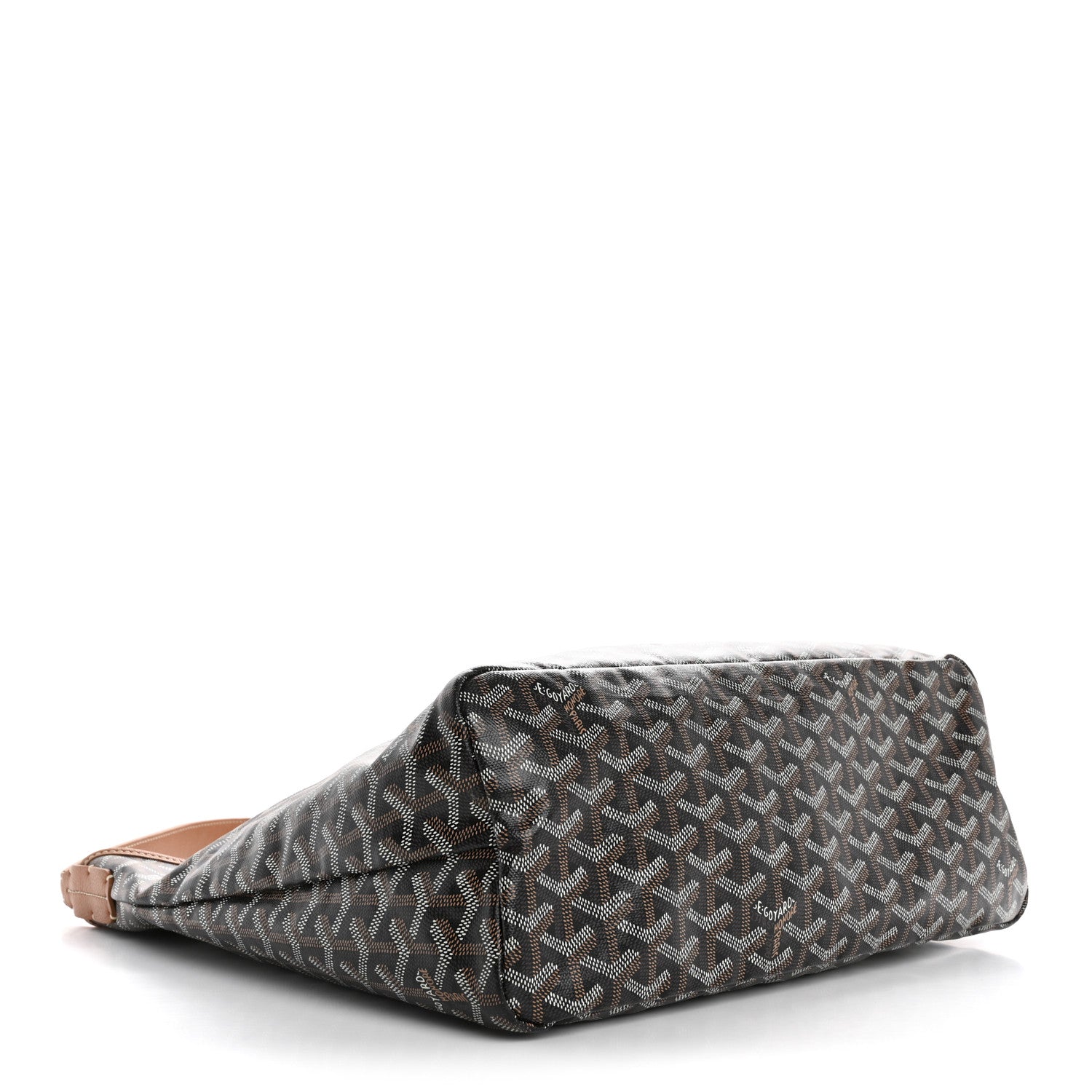 Goyard Goyardine Boheme Hobo Black Gold 5 of 14