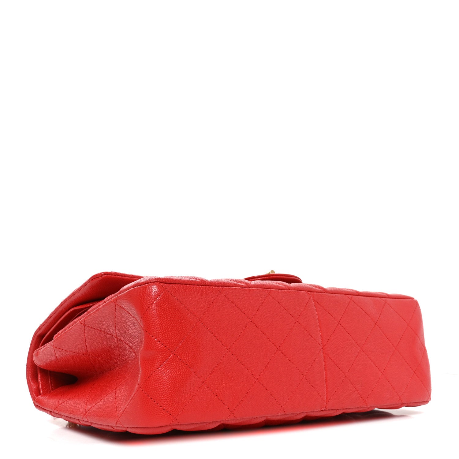 Chanel Caviar Chevron Quilted 2.55 Reissue 227 Flap Red 3 of 10