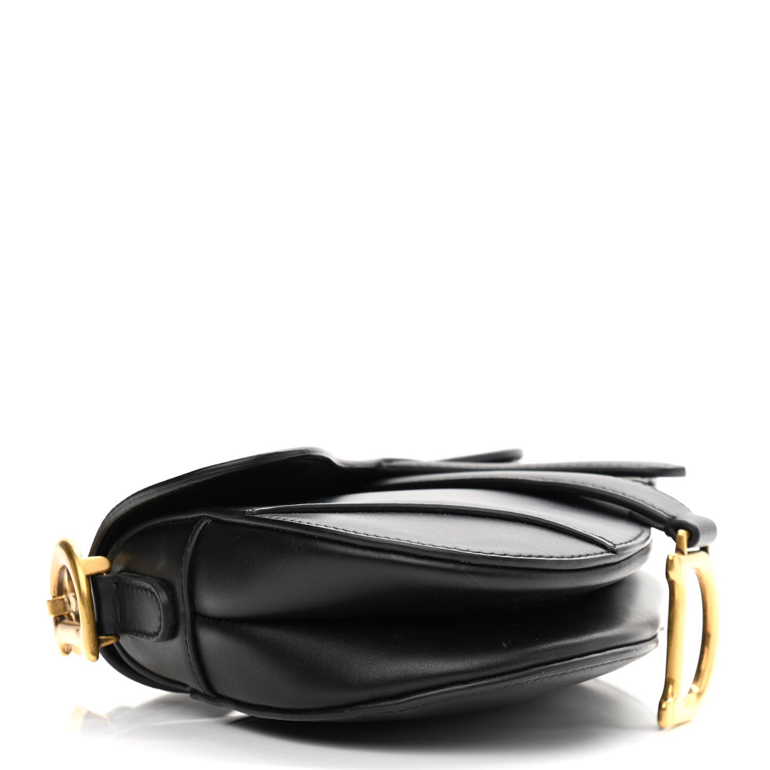 Christian Dior Calfskin Mini Saddle Bag Black 4 of 12