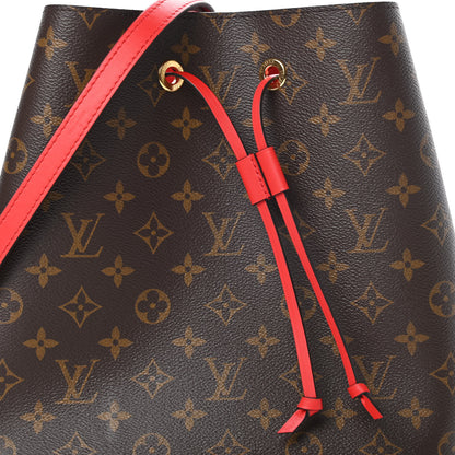 Louis Vuitton Monogram Neonoe MM Coquelicot 9 of 12