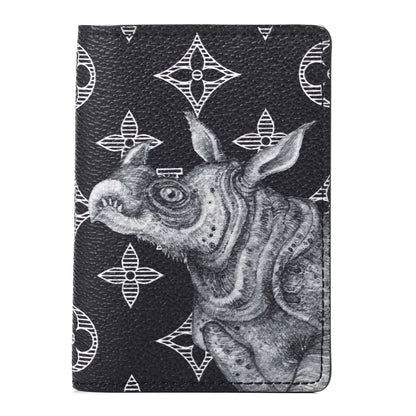 Louis Vuitton Savane Monogram Chapman Rhinoceros Pocket Organizer Encre 1 of 5