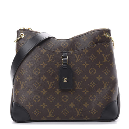 Louis Vuitton Monogram Odeon MM Black 1 of 10