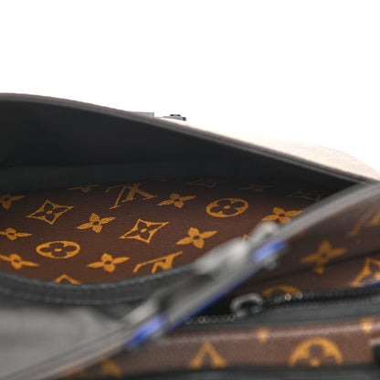 Louis Vuitton Monogram Macassar S Lock Messenger Blue 6 of 15