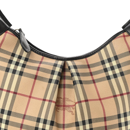 Burberry Haymarket Check Hobo 9 of 14