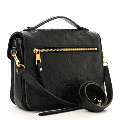 Louis Vuitton Empreinte Pochette Metis Black 2 of 15