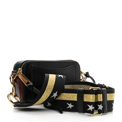 Marc Jacobs Saffiano Small Snapshot Camera Bag Black Multi 3 of 10