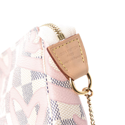 Louis Vuitton Damier Azur Tahitienne Mini Pochette Accessories 8 of 10