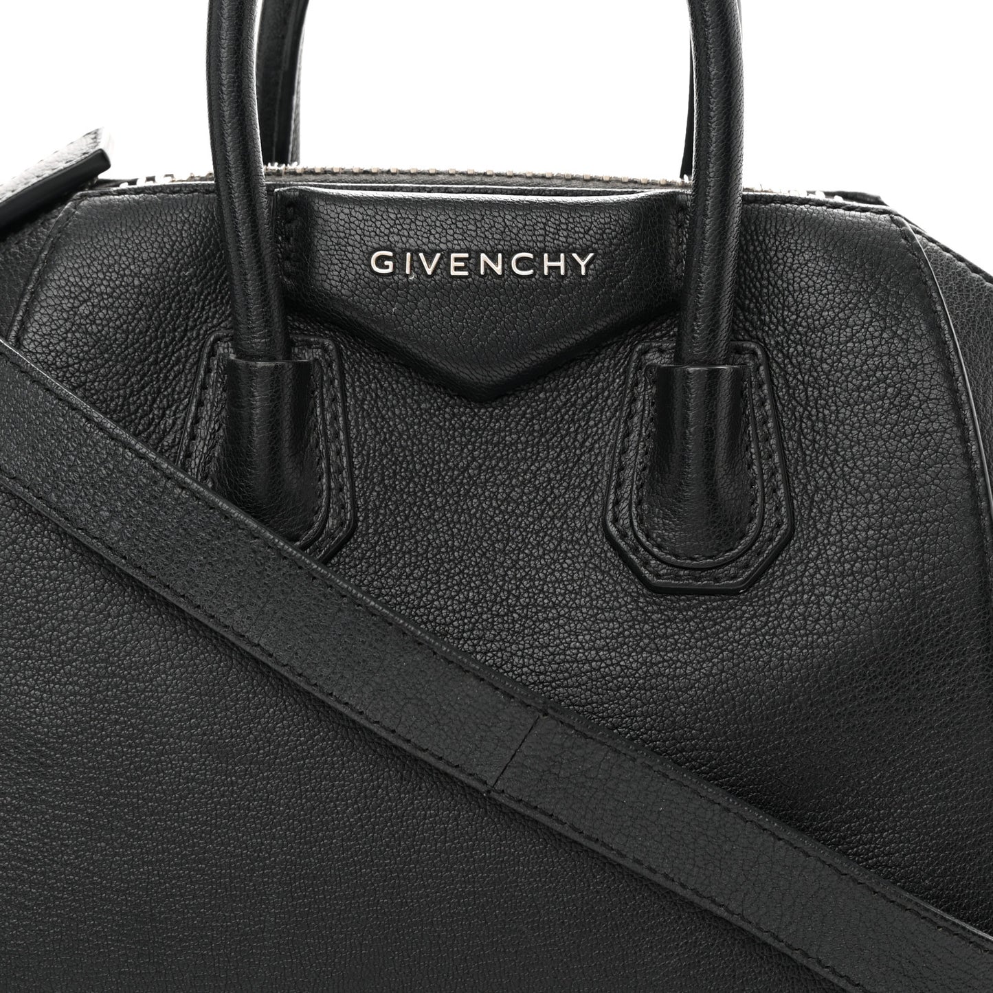 Sugar Goatskin Mini Antigona Black