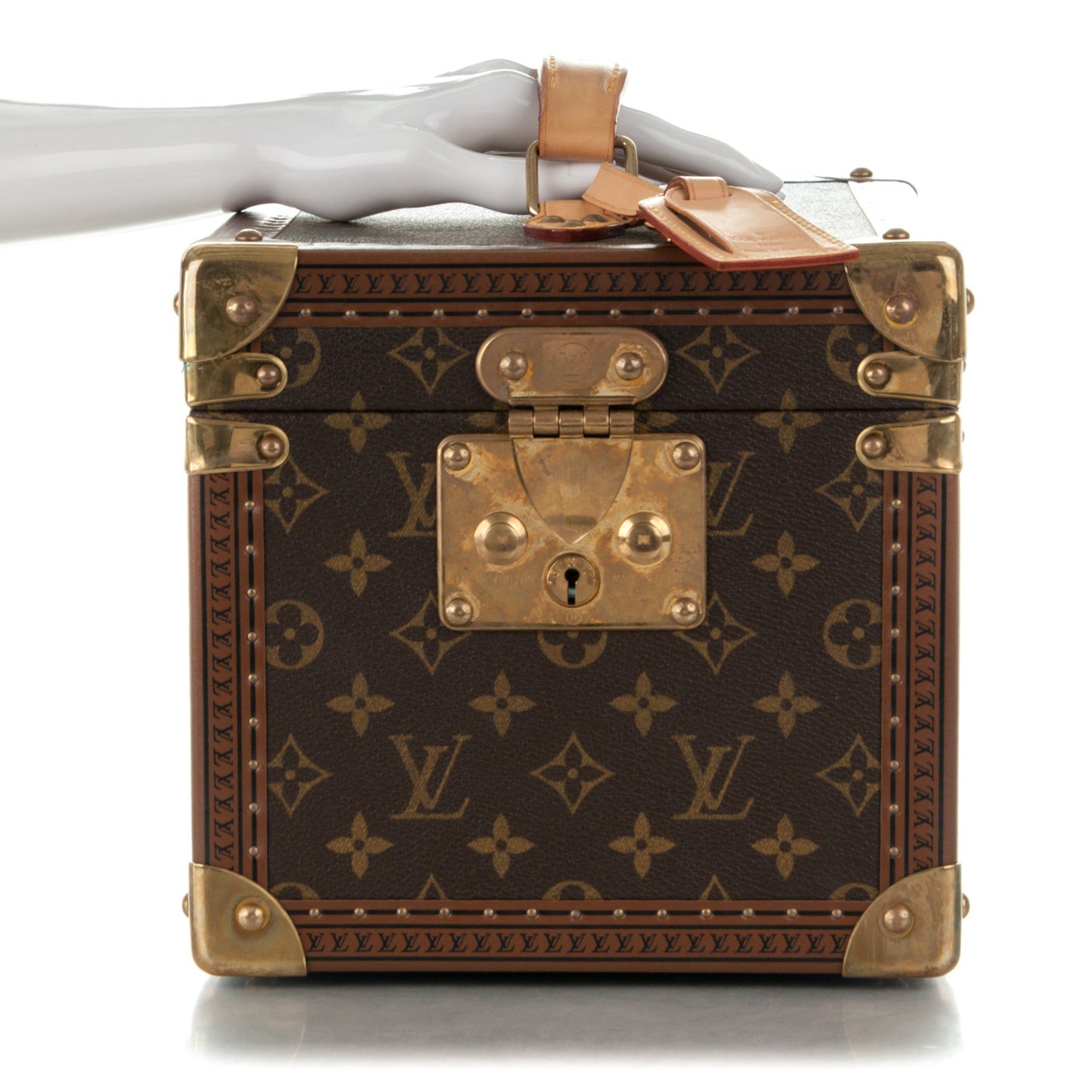 Monogram Boite Flacons Beauty Train Trunk Case