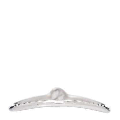 Tiffany Platinum Diamond Elsa Peretti Single-Row Wave Ring 48 4.5 3 of 5