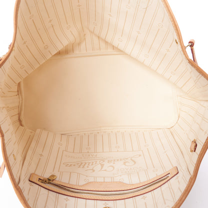 Louis Vuitton Damier Azur Neverfull MM 4 of 8