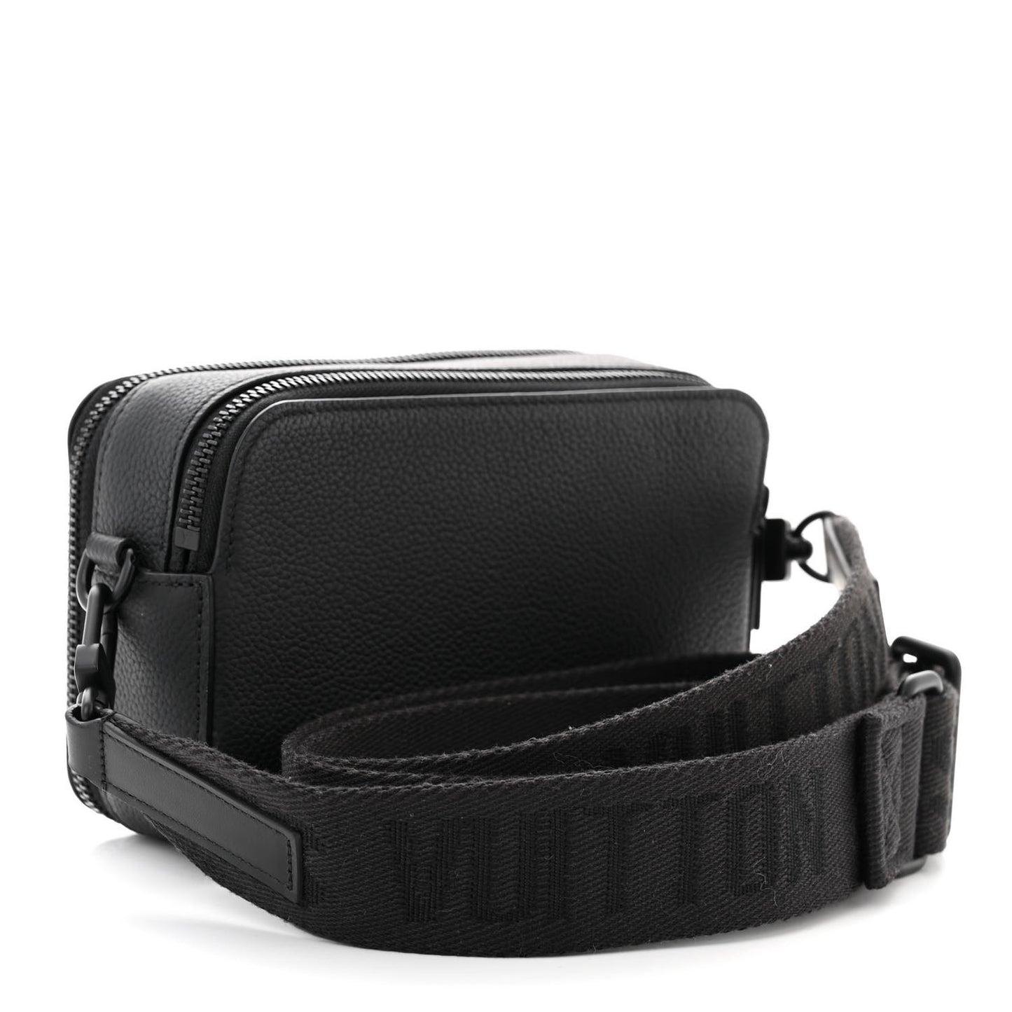 Calfskin Aerogram Alpha Wearable Wallet Black