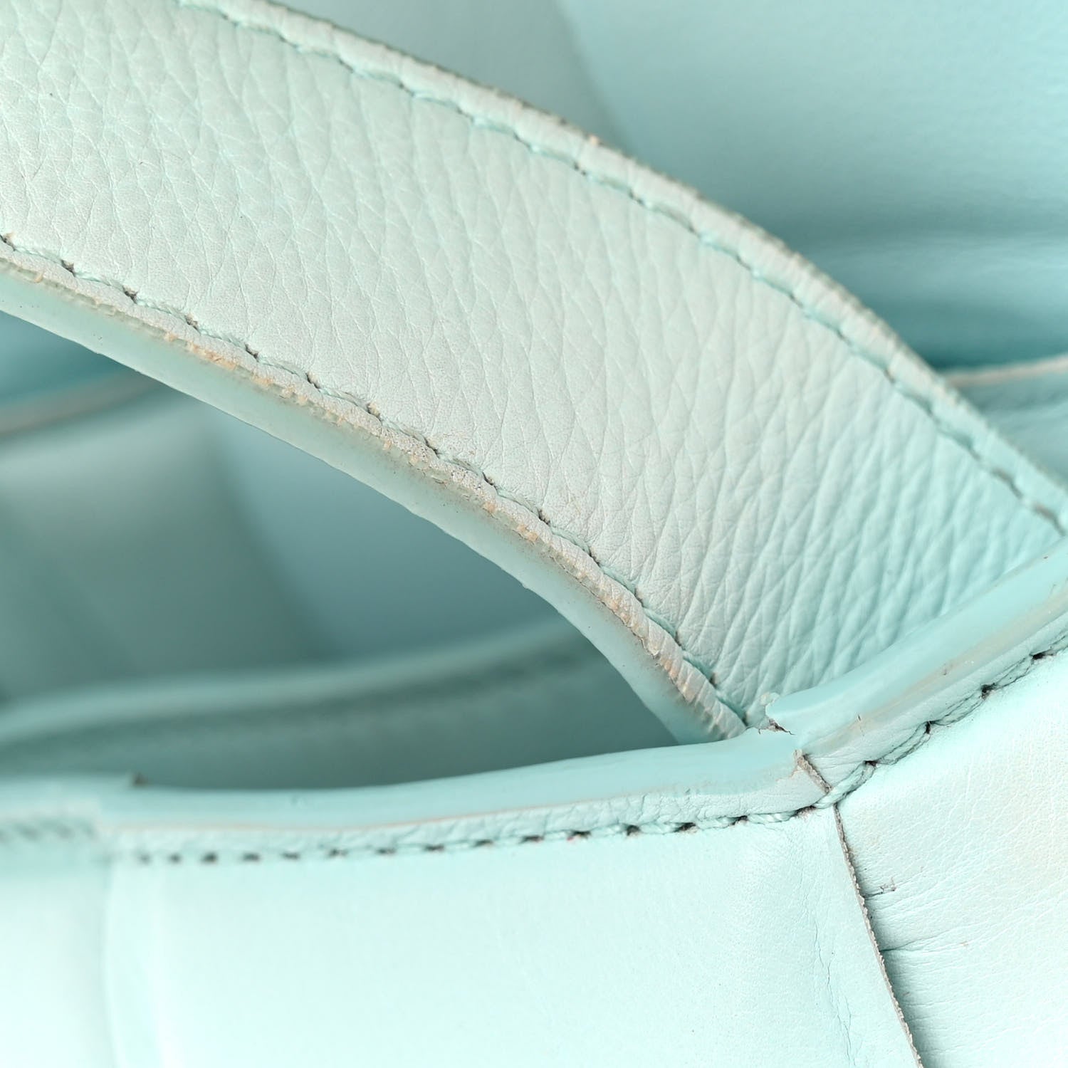 Bottega Veneta Paper Calfskin Maxi Intreccio Padded Cassette Crossbody Bag Spearmint 12 of 22