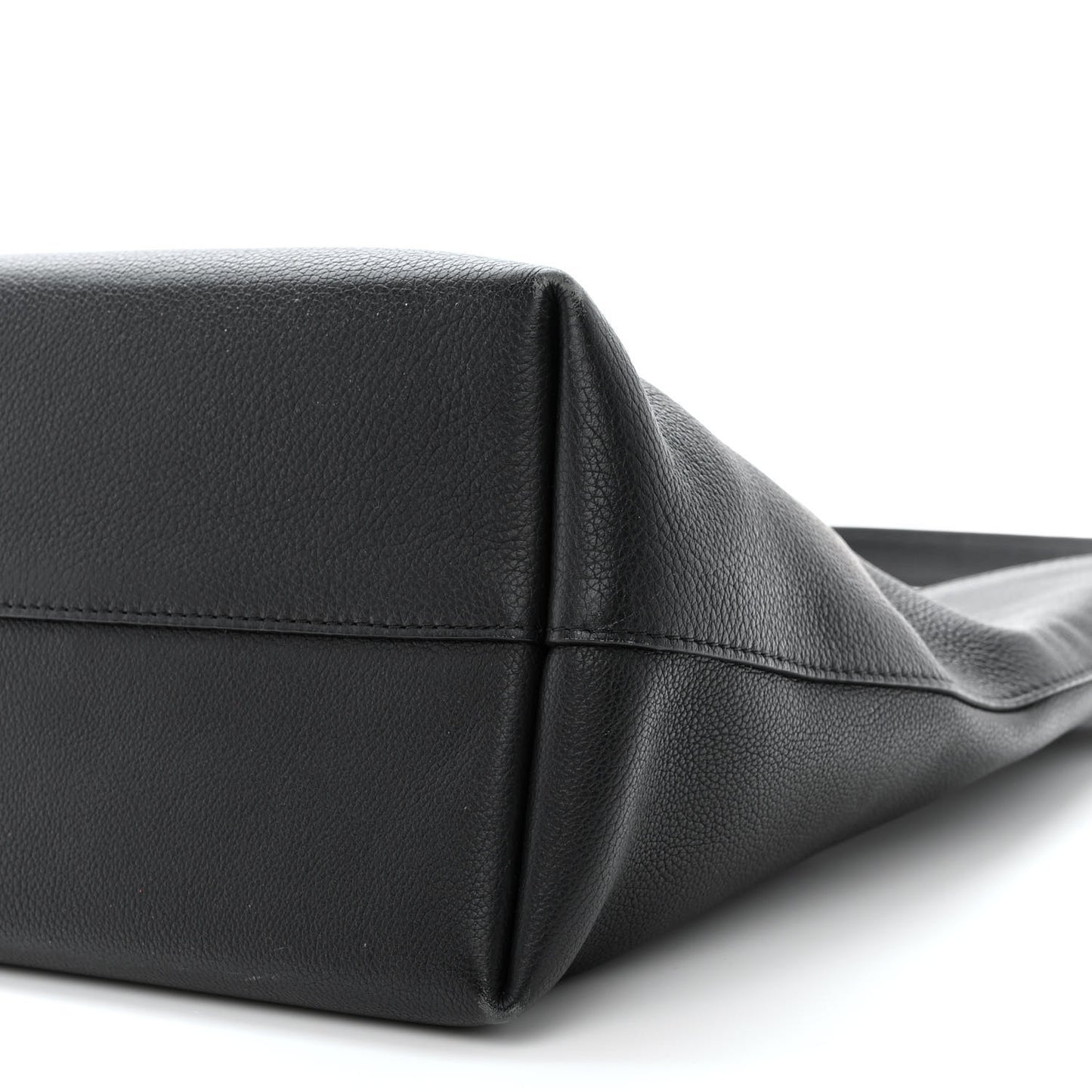 Calfskin Lockme Hobo Black