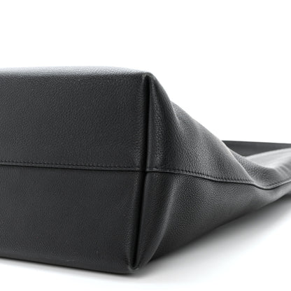 Louis Vuitton Calfskin Lockme Hobo Black 10 of 11
