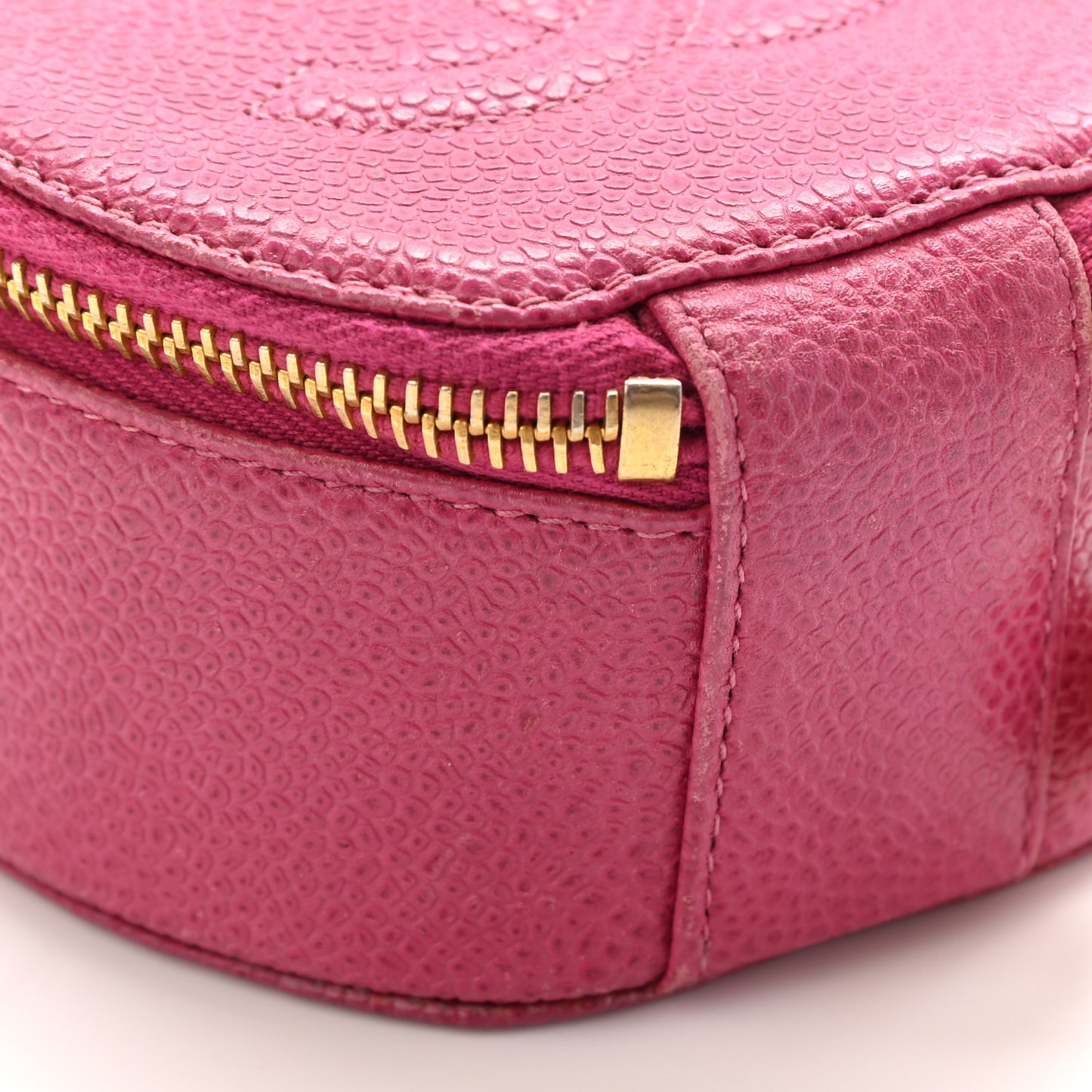 Patent Large Glam Lock Rockstud Flap Cyclamin