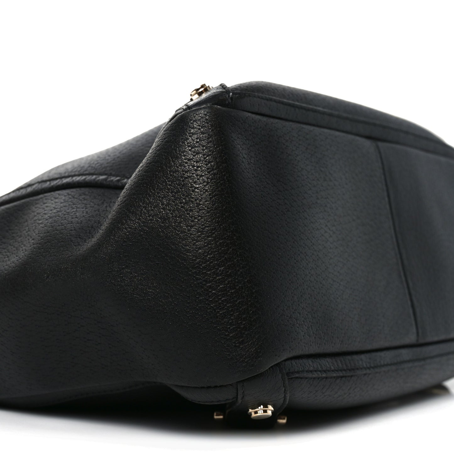 Calfskin Small Abbey Tote Black