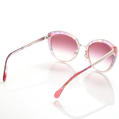 Chanel Acetate Butterfly Fall Sunglasses 4208 Pink 4 of 9