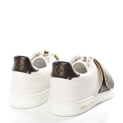 Louis Vuitton Calfskin Monogram Frontrow Sneaker 39.5 White 5 of 11
