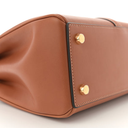 Celine Satinated Calfskin Small 16 Top Handle Bag Tan 9 of 11