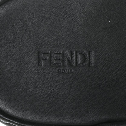 Fendi Nappa FF Embossed Mens Slide Sandals 9 Black 7 of 8