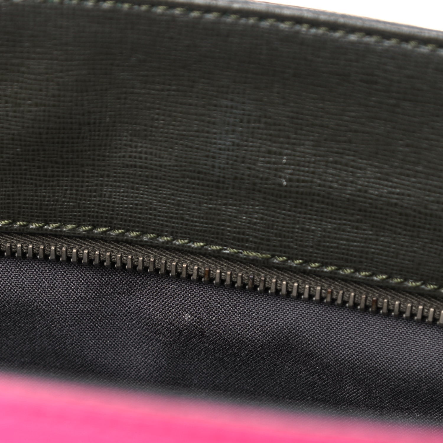 Fendi Vitello Elite Cuoio Monster Buggies Medium Roll Tote Ciclamino Black Multicolor Verde Prato 15 of 21
