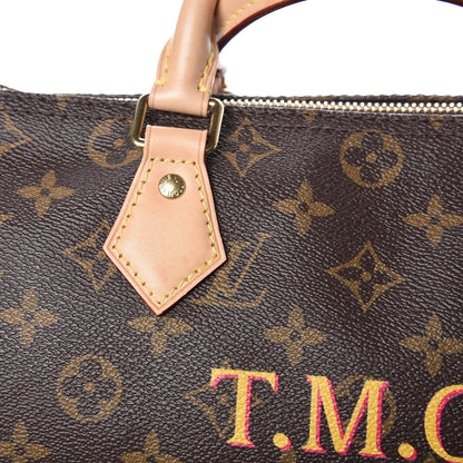 Louis Vuitton Monogram My LV Heritage Speedy 30 Fuchsia Yellow 13 of 17