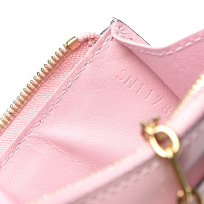 Louis Vuitton Vernis Key Pouch Rose Ballerine 8 of 8