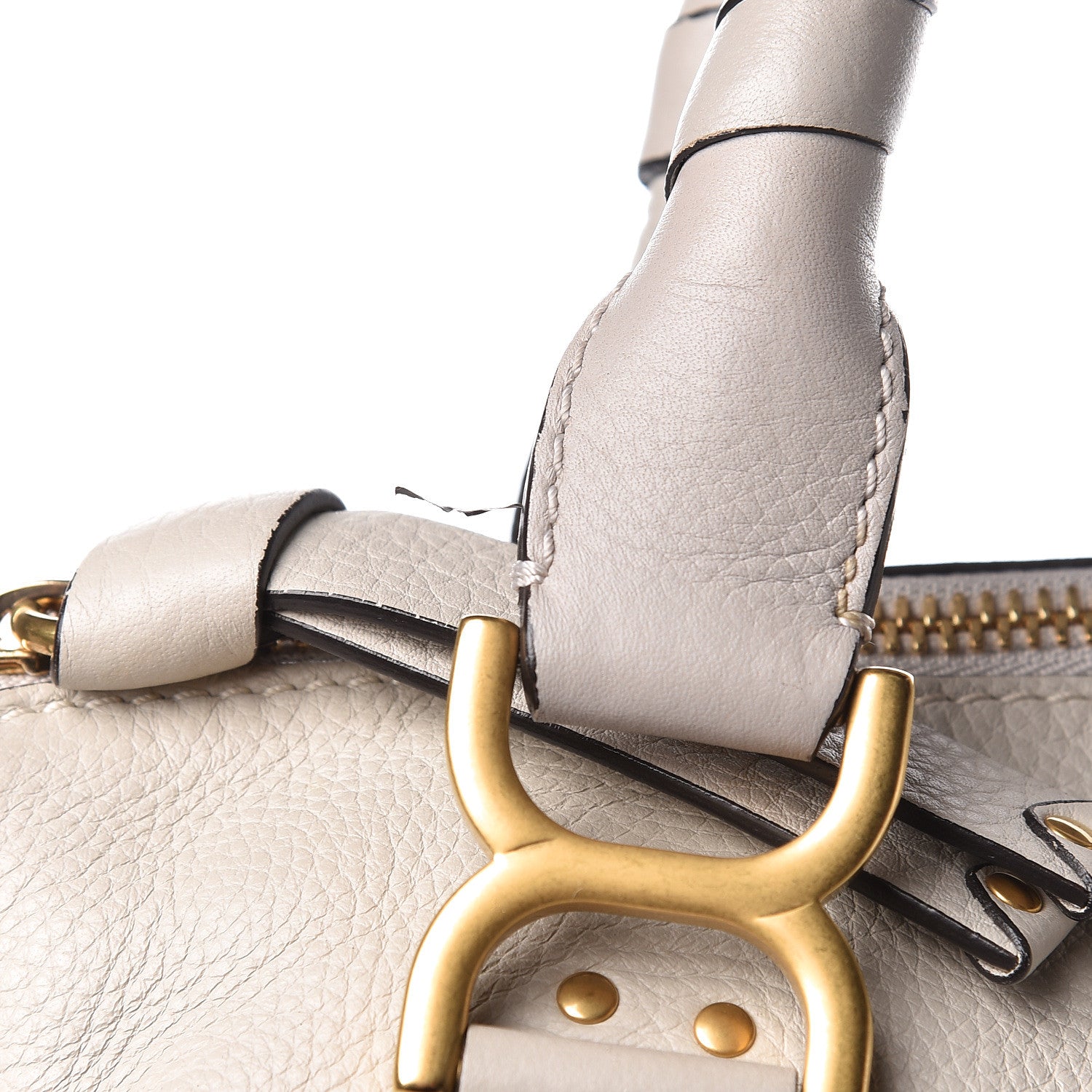 Chloe Calfskin Large Marcie Satchel Dove 10 of 13