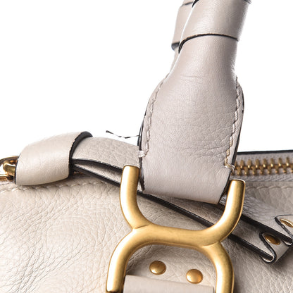 Chloe Calfskin Large Marcie Satchel Dove 10 of 13