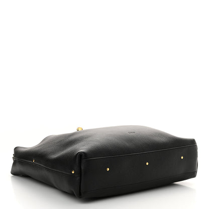 Chloe Grained Calfskin Marcie Hobo Bag Black 4 of 11