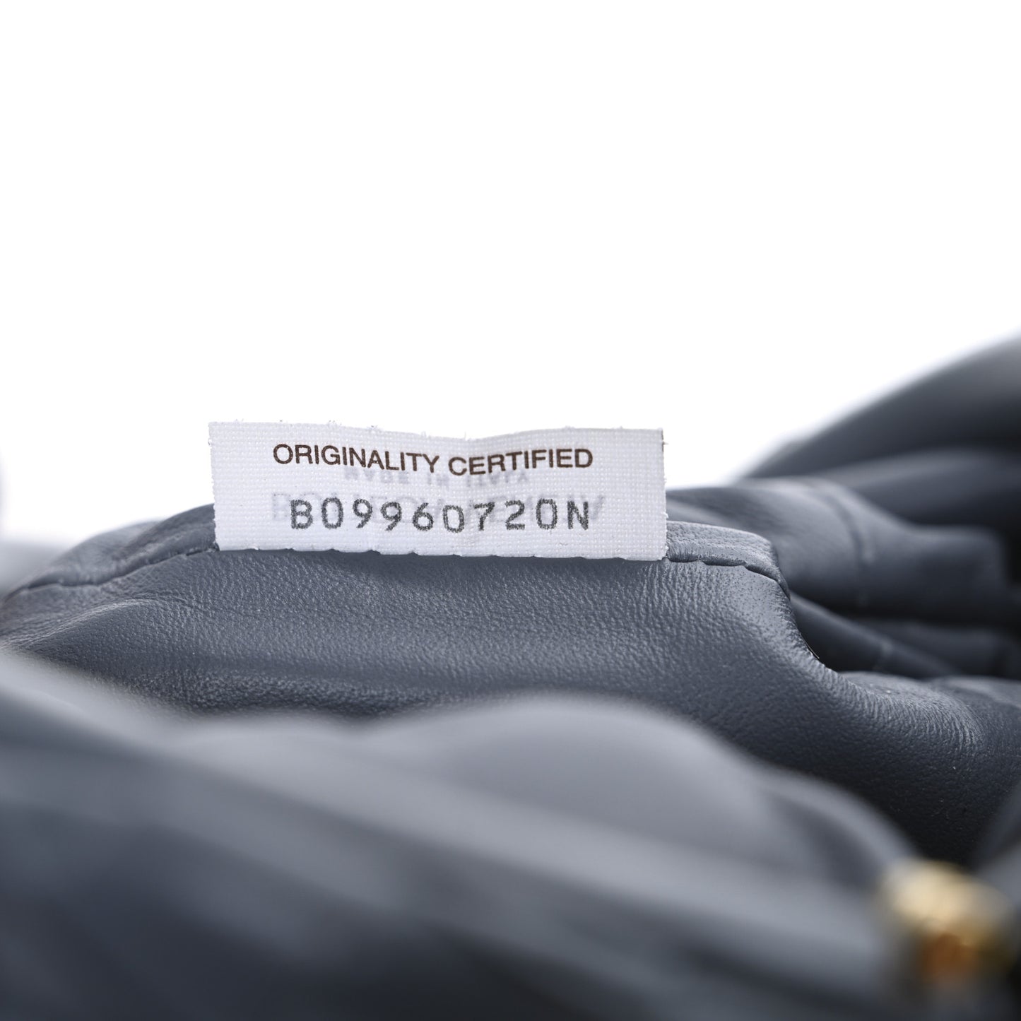 Nappa Intrecciato The Mini Pouch Thunder
