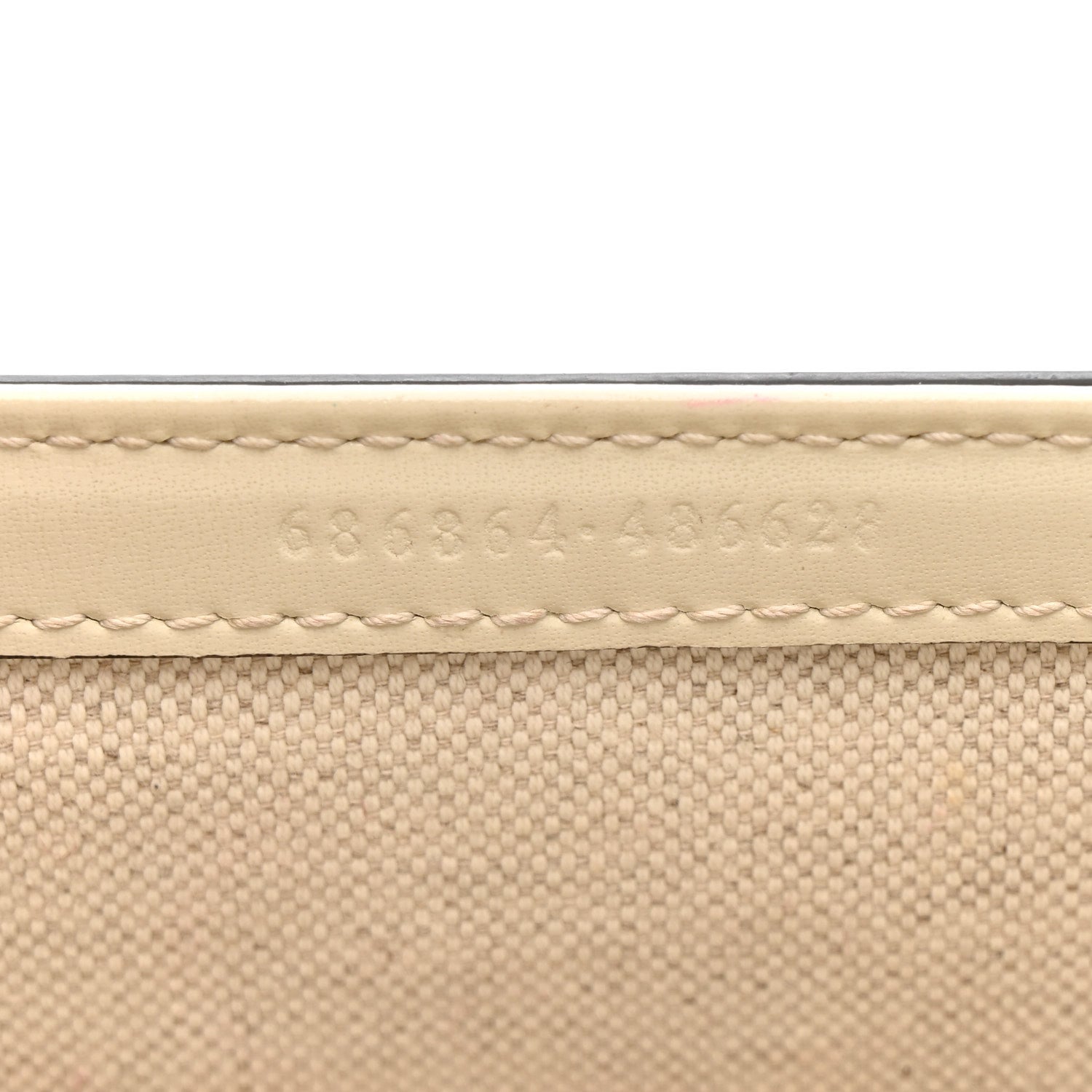 Gucci Boarded Dyana Lux Calfskin Web Mini Bamboo 1947 Top Handle Bag  Mystic White 7 of 13