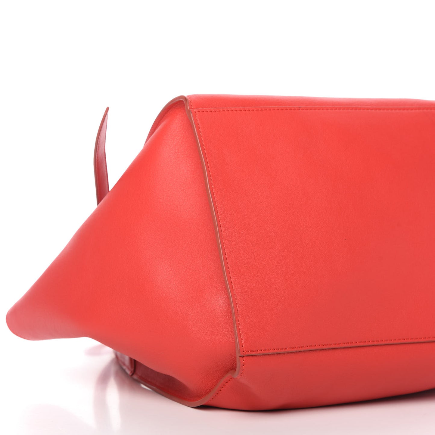 Smooth Calfskin Small Big Bag Red
