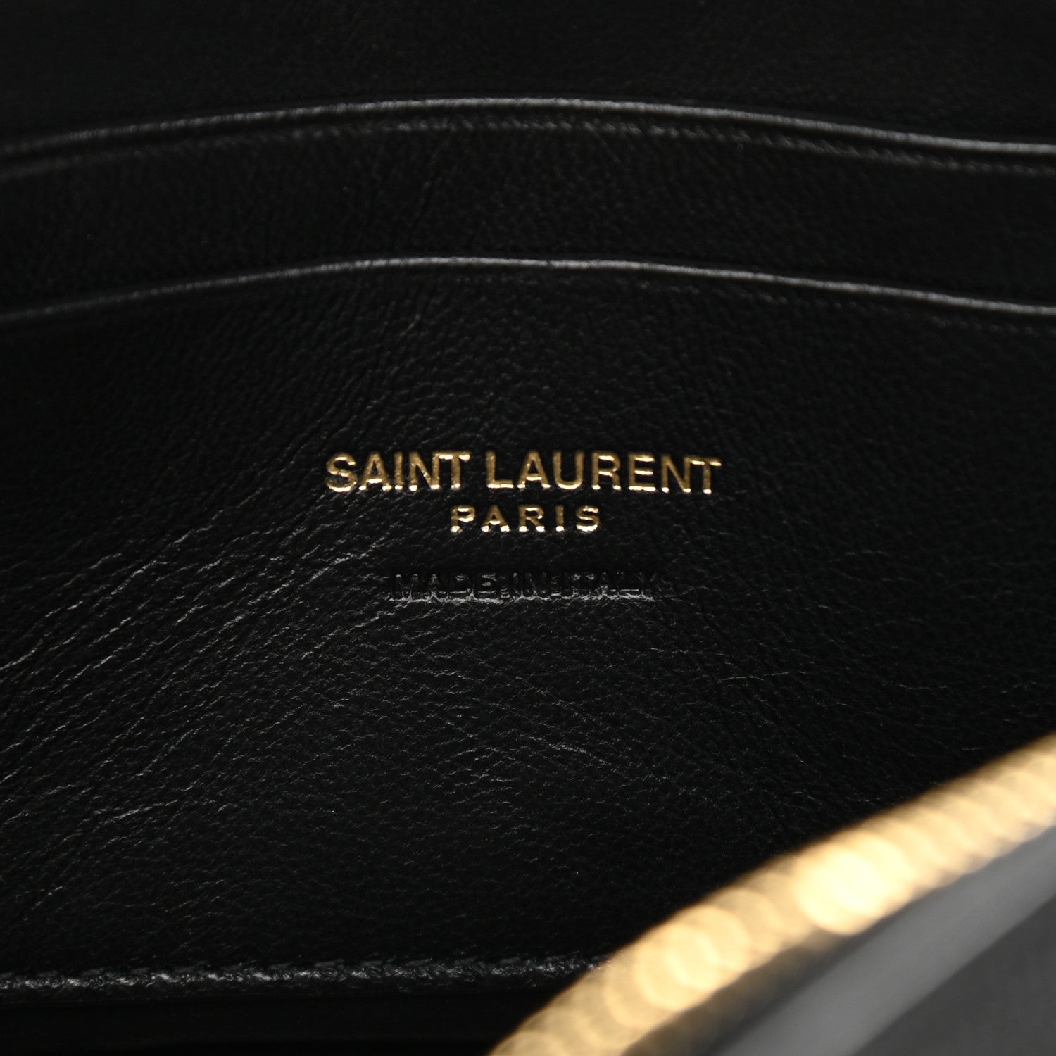 Saint Laurent Grain De Poudre Matelasse Monogram Mini Lou Camera Bag Black 6 of 10