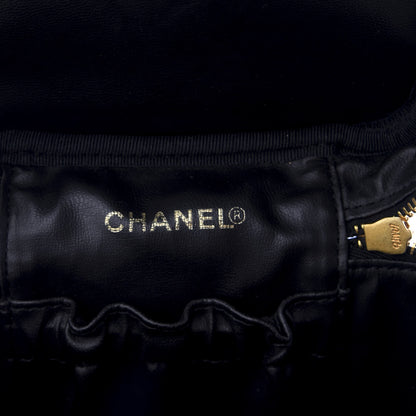 Chanel Caviar Cosmetic Vanity Bag Black 7 of 11