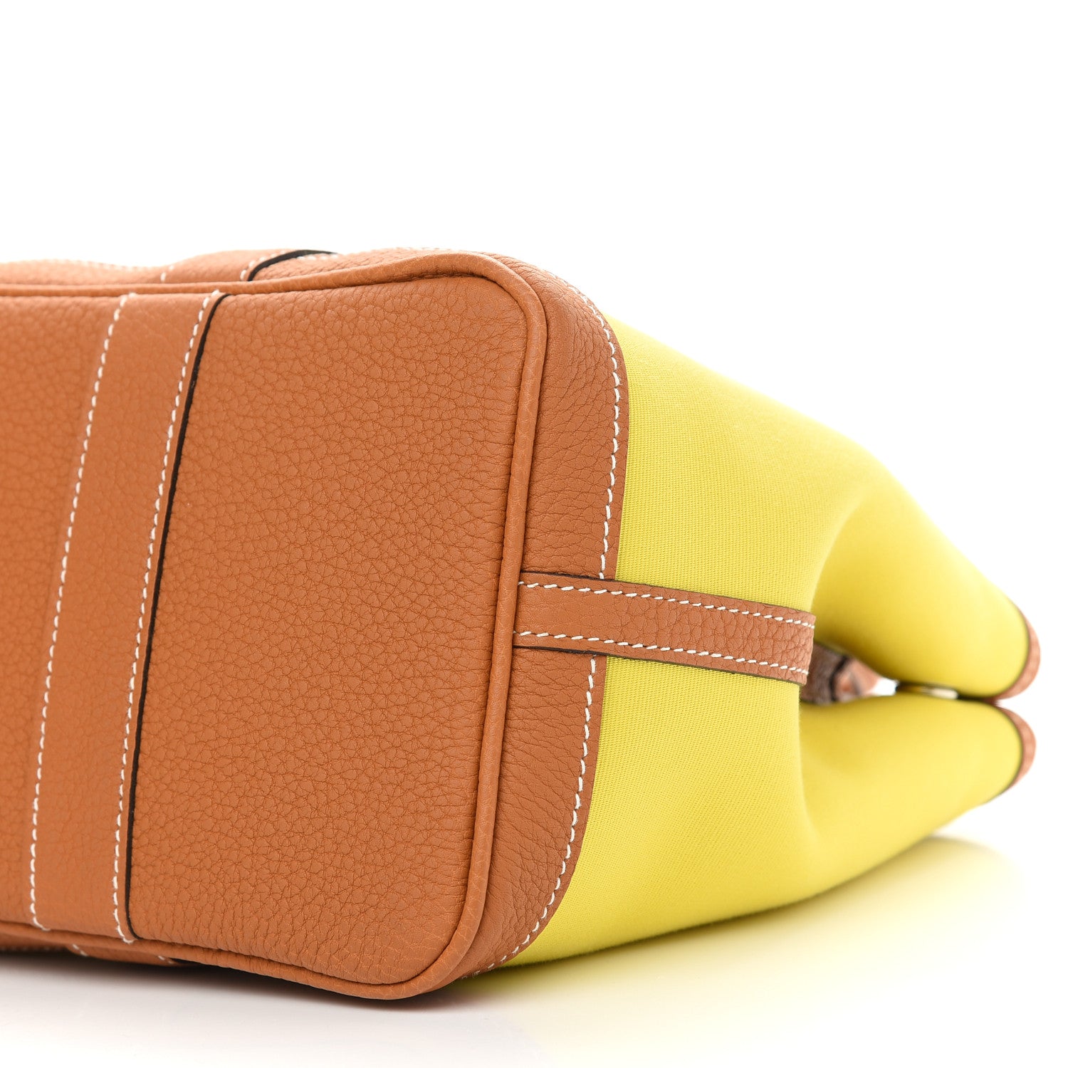Hermes Toile Officier Negonda Garden Party 30 TPM Lime Toffee 14 of 16