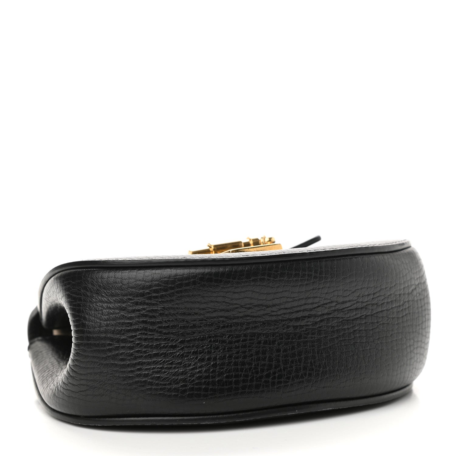 Chloe Textured Calfskin Lambskin Nano Drew Shoulder Bag Black 3 of 11