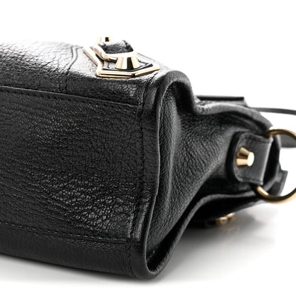 Balenciaga Chevre Gold Metallic Edge Hardware Mini City Black 11 of 11