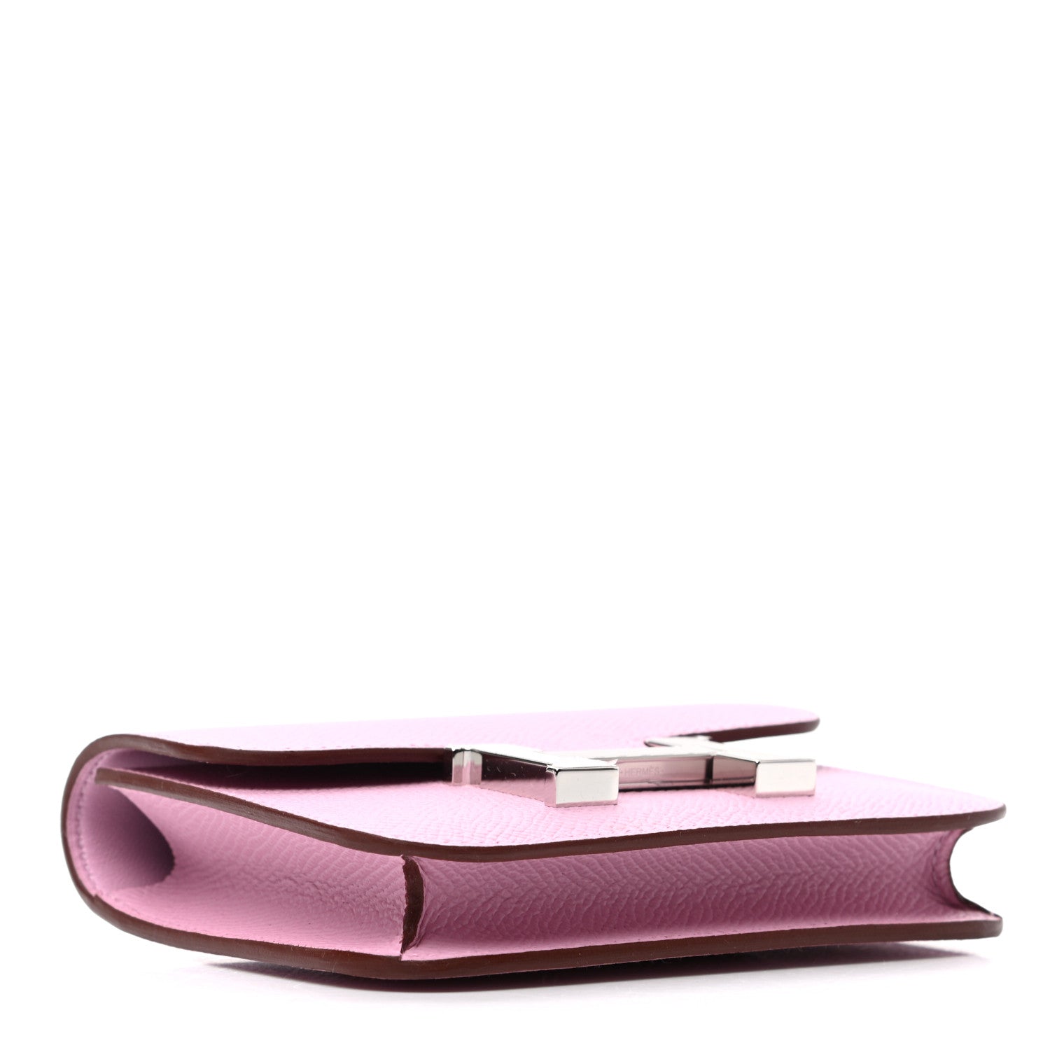 Hermes Epsom Constance Slim Wallet Mauve Sylvestre 5 of 7