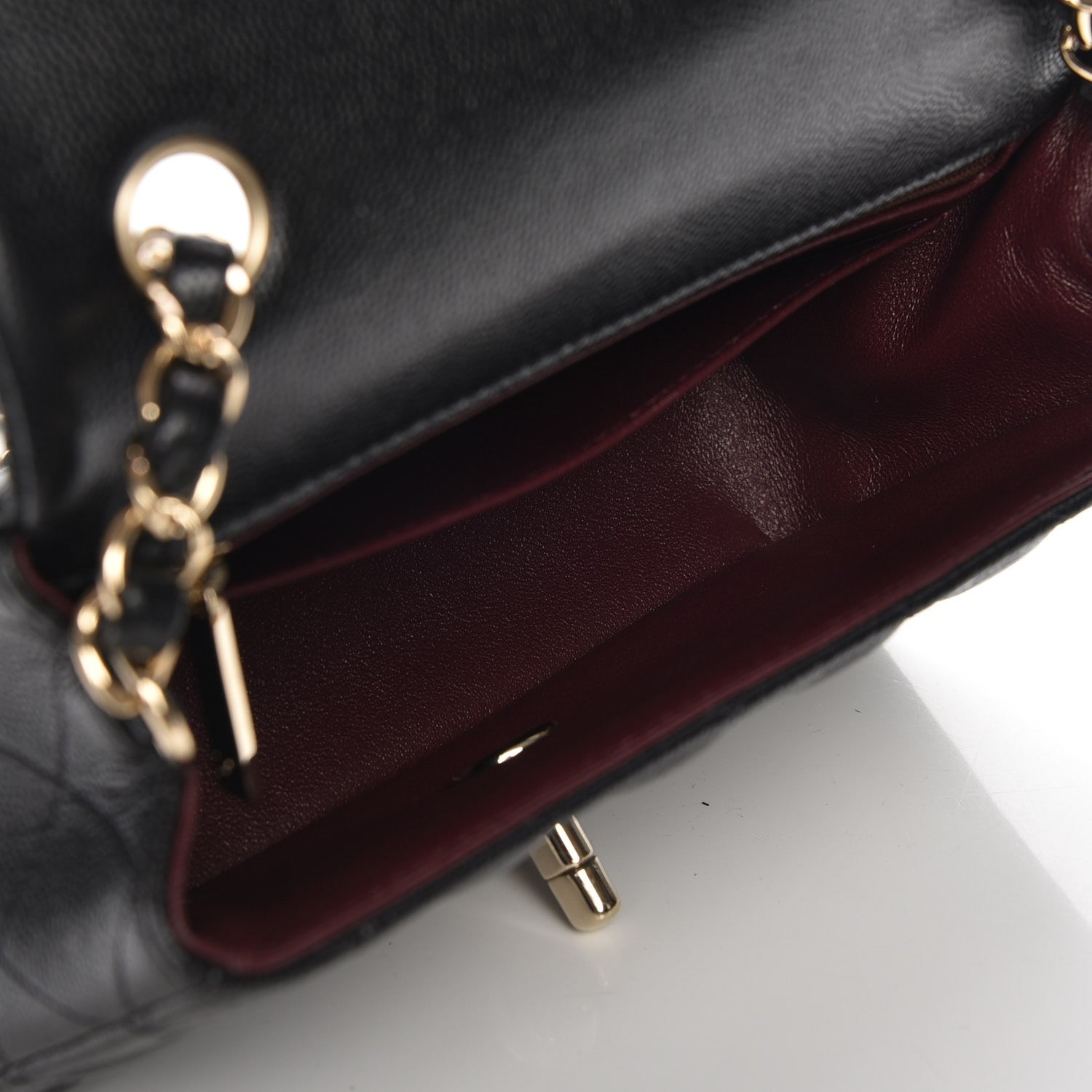 Chanel Caviar Quilted Mini Rectangular Flap Black 5 of 8