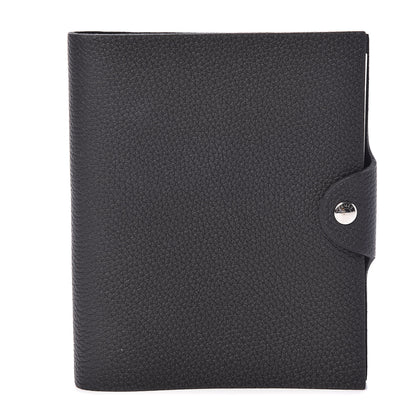 Hermes Togo Ulysse PM Notebook Black 1 of 10