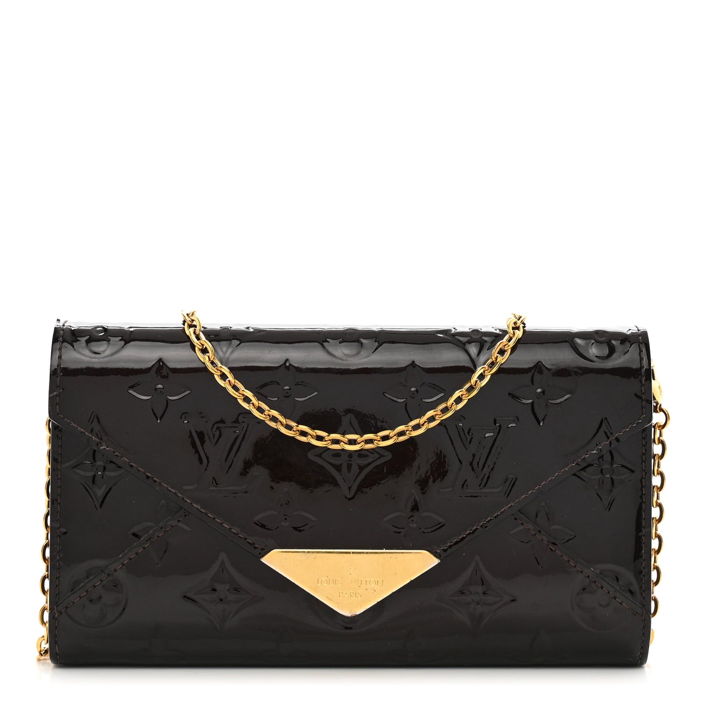 Vernis Mira MV Chain Wallet Amarante