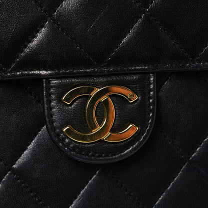Chanel Lambskin Quilted Small Single Flap Bag Black 12 of 12