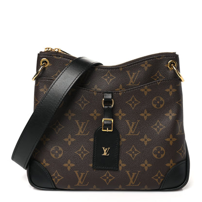 Louis Vuitton Monogram Odeon PM Black 1 of 9